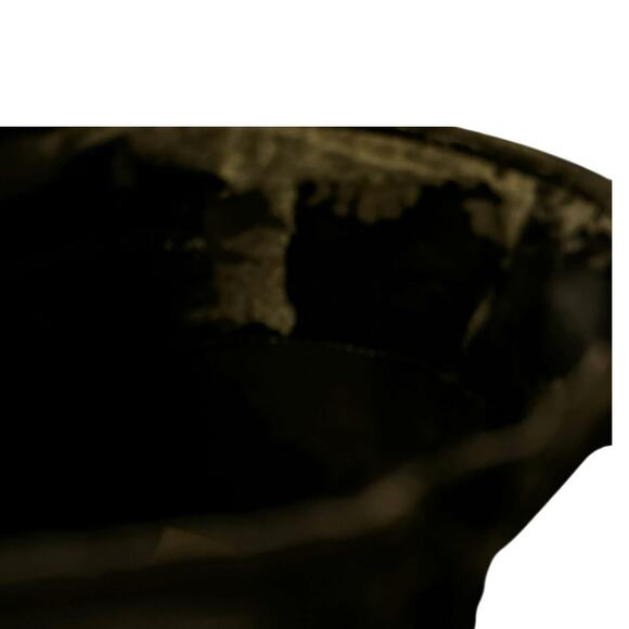 Antonio Melani Knee High Riding Boots in Black Leather w/One Inch Heel Size 8M - Picture 8 of 11